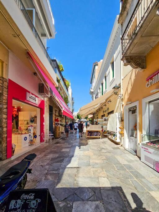 Plaka Nefeli Elegant Urban Retreat In Athens Historic Heart Apartment Ngoại thất bức ảnh
